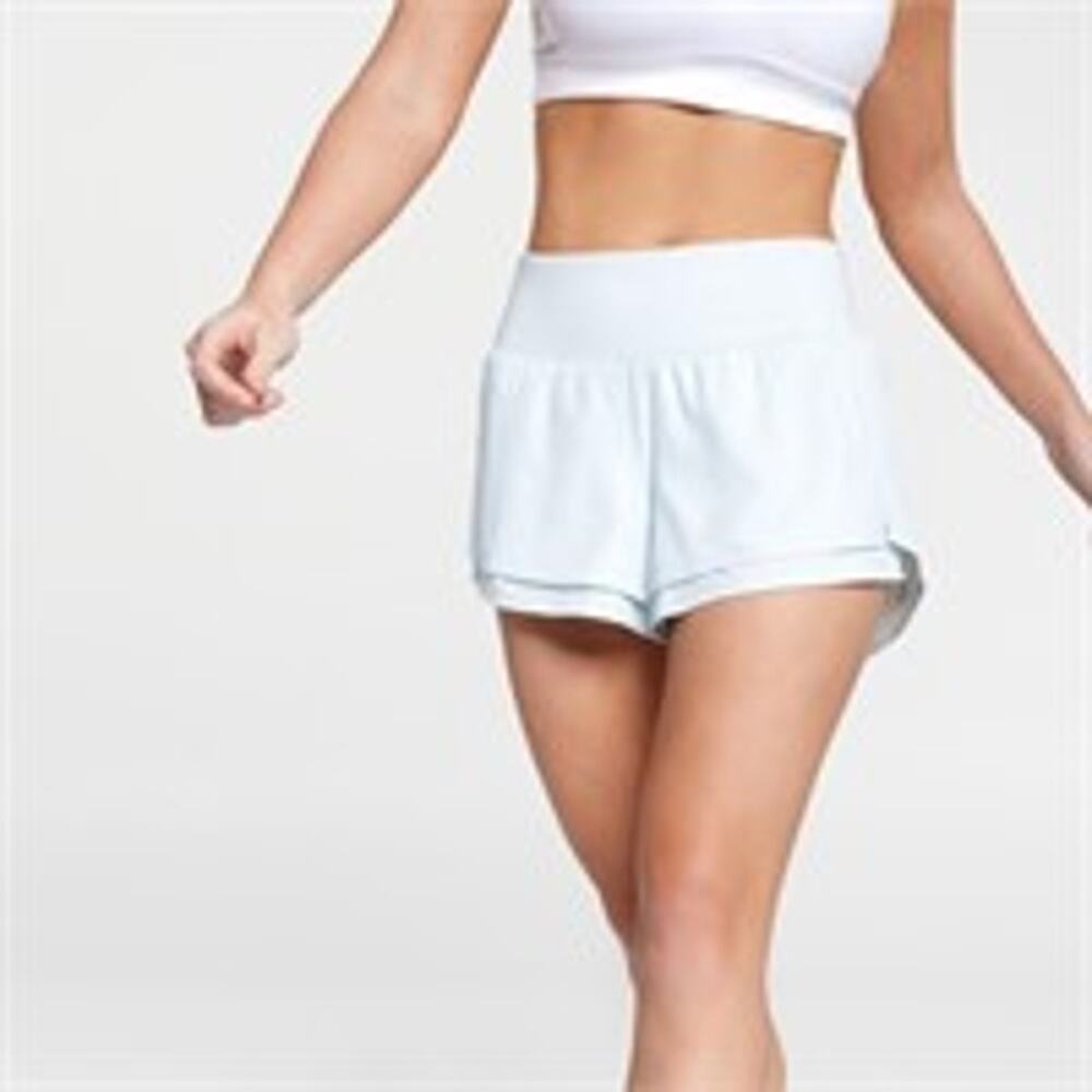 NWT CALIA Women's Kick it Up Performance Short Light Blue‎ XL